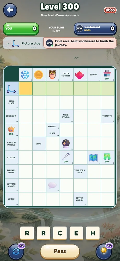 A boss level crossword